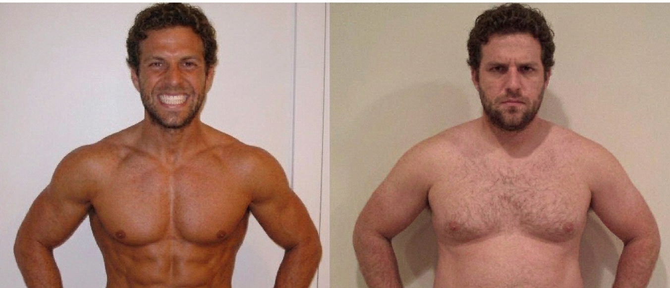 Julian's before and after photos