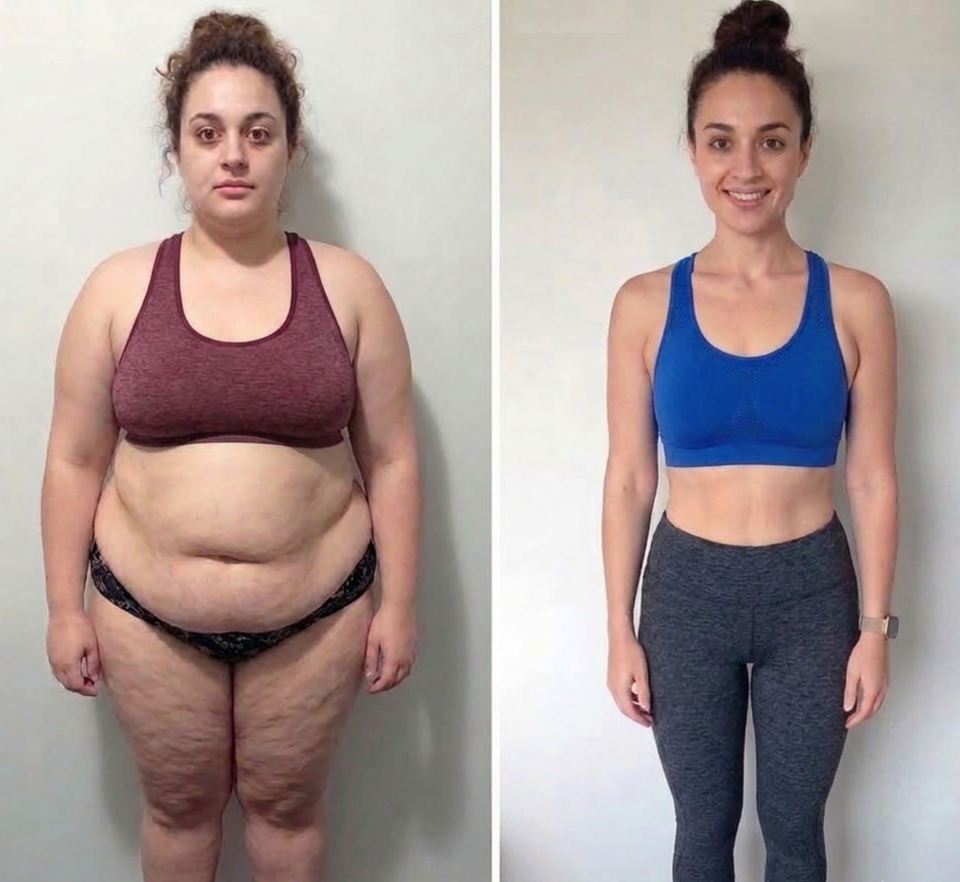 Elena's before and after photos