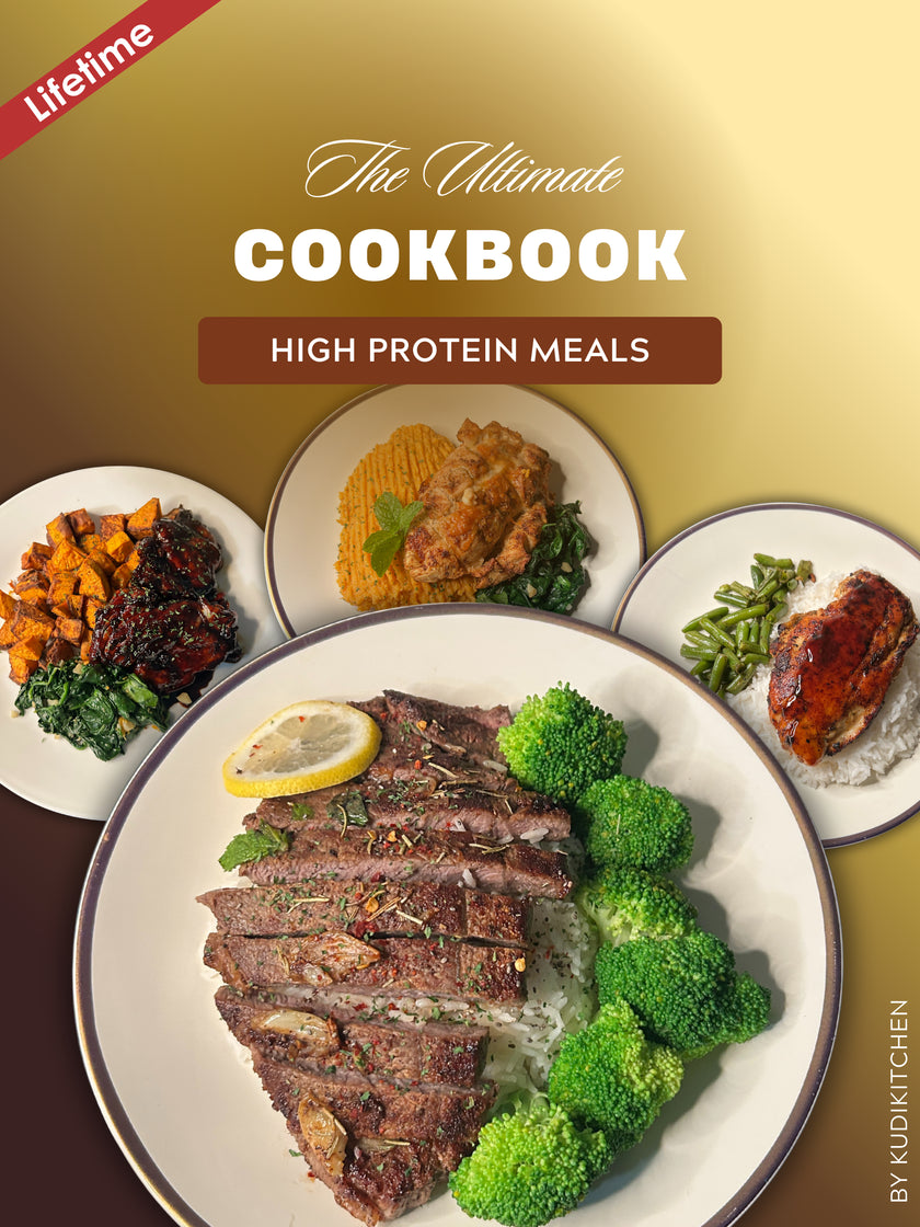 Cover of The Ultimate Cookbook — High-Protein Meals